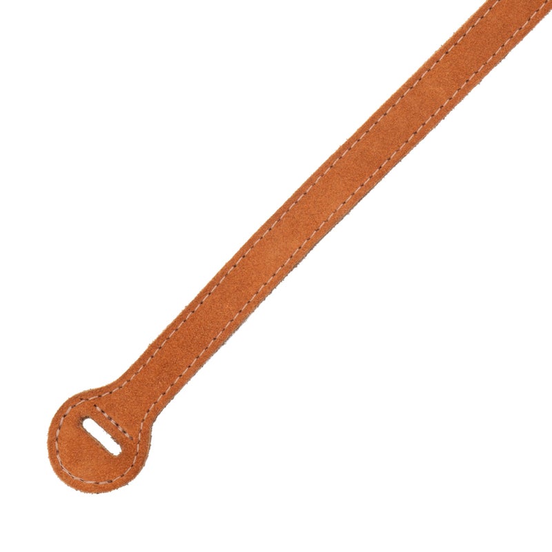 Levy's 3/4" Suede Loop Mandolin Strap Brown - Image 3